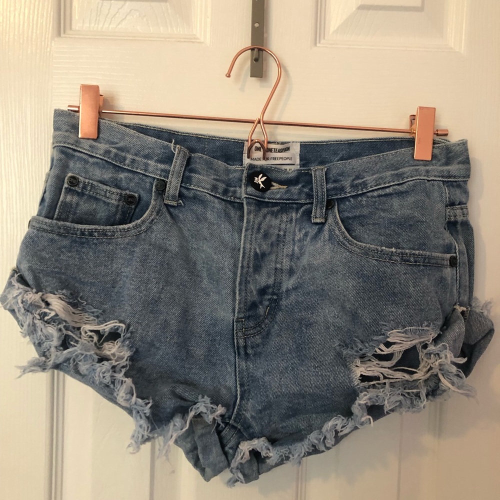 one teaspoon bandit jean shorts
